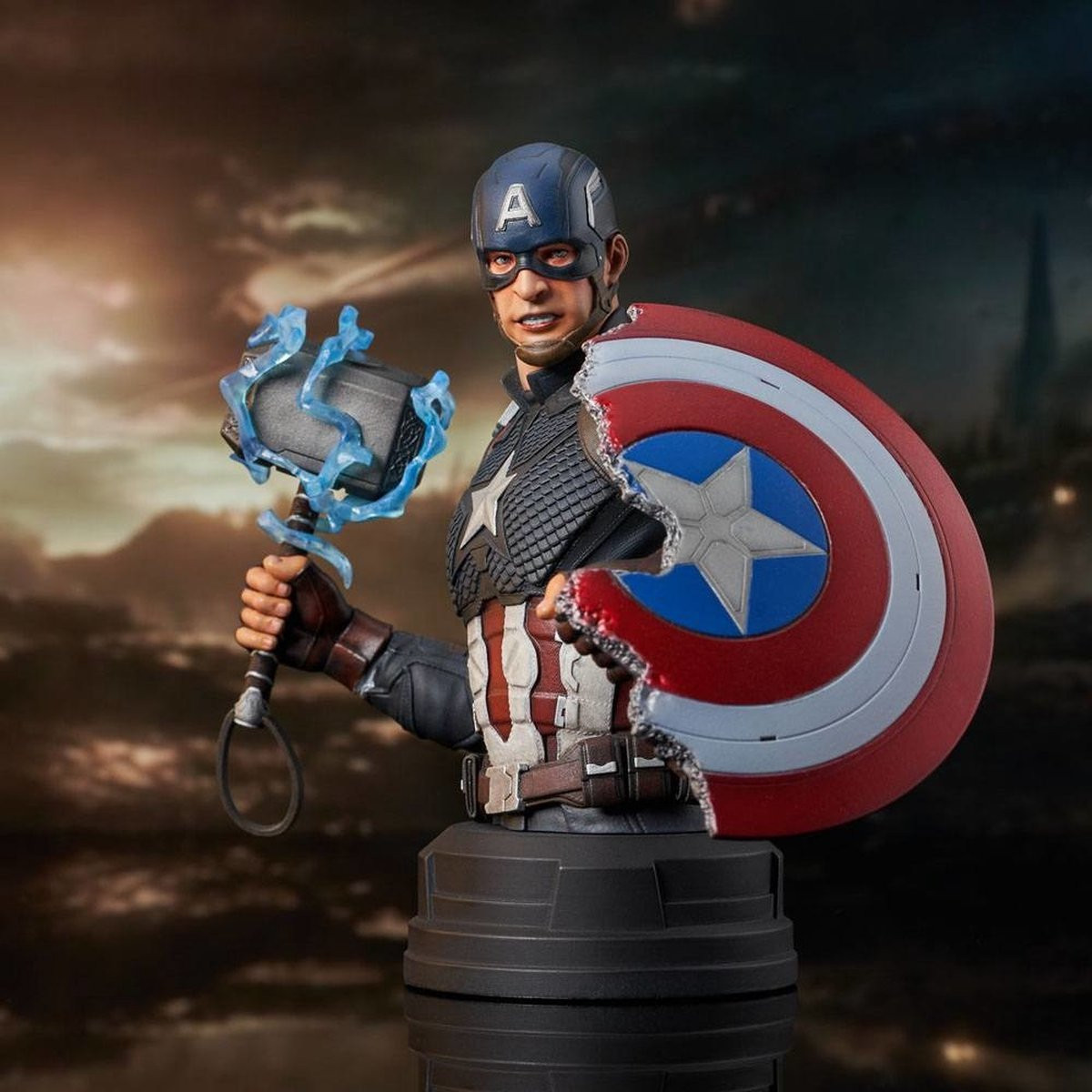 Disney Avengers Endgame Captain America Bust 1/6 Schaal 15 cm