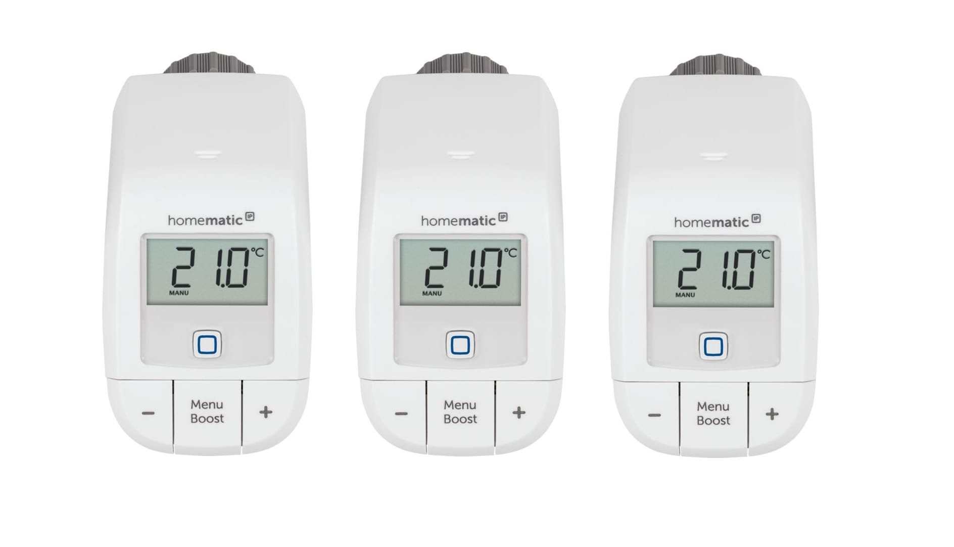 Homematic IP Heizkörperthermostat - basic HmIP-eTRV-B . 3er Pack