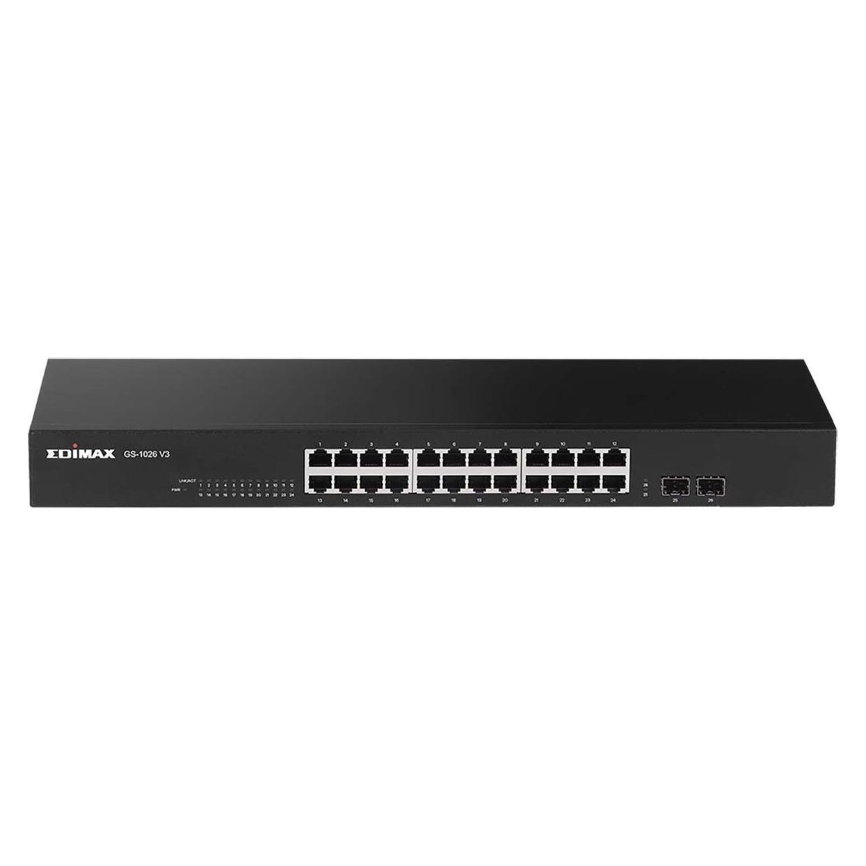 edimax Switch GS-1026 V3 26 Port (26 Ports) (GS-1026 V3)