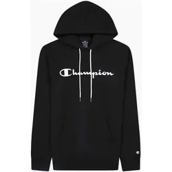 CHAMPION Herren Kapuzensweat Hooded Sweatshirt, Größe S in Schwarz 001