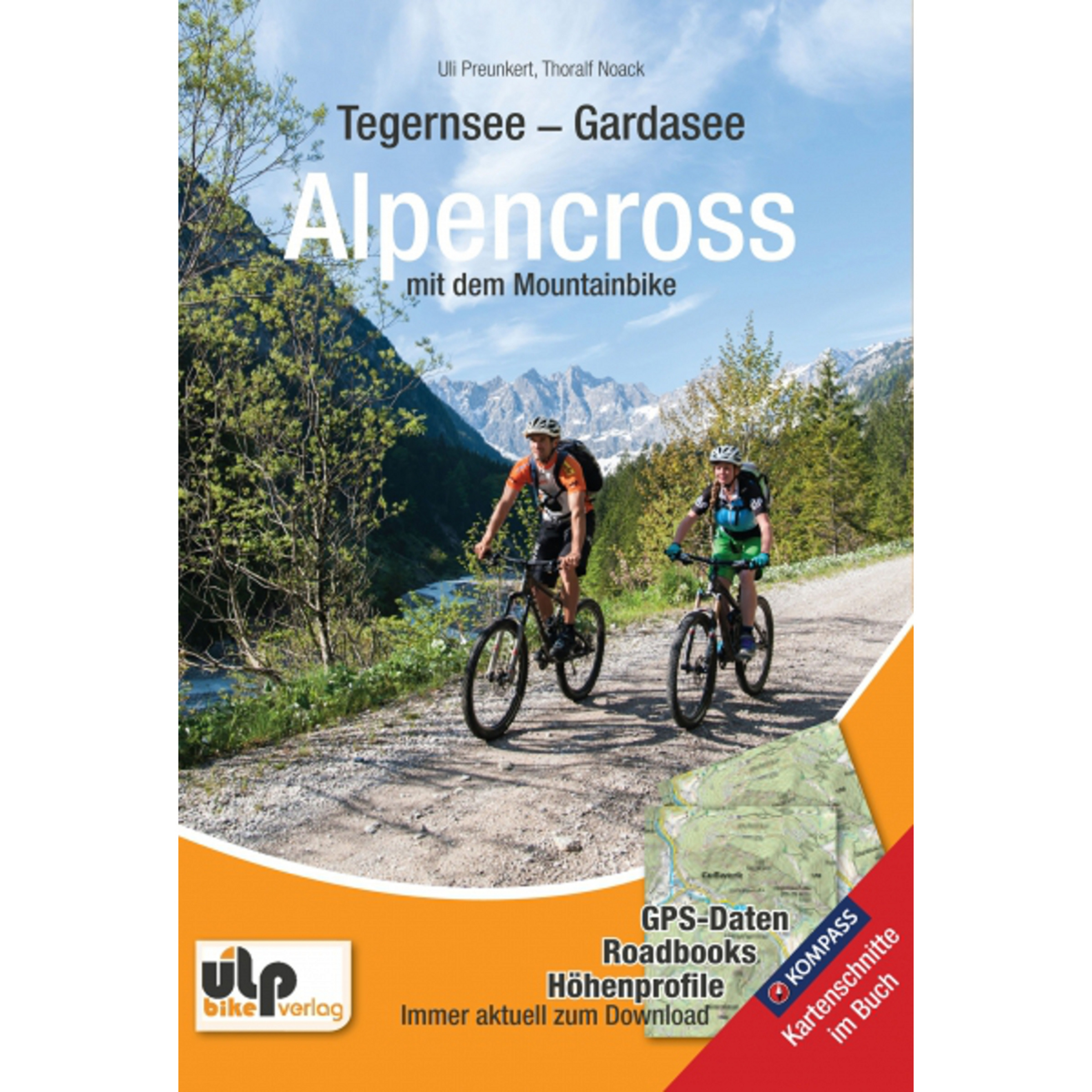 ULPbike Verlag Tegernsee - Gardasee Alpencross mit Mountainbike MTB-Führer