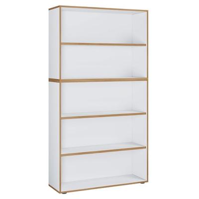 Holz Büro Regal Bücher Ordner Salia 5fach B. 100cm