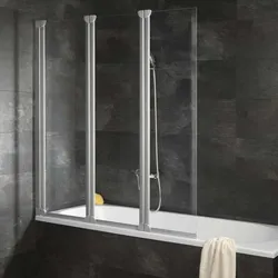 Schulte Badewannenaufsatz 3-teilig 1300 mm - Duschkabine