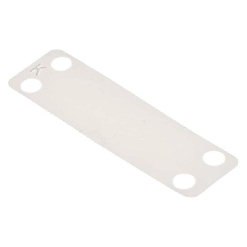 RS PRO Kabelmarkierer-Plättchen 63,5x19,1mm (492320)