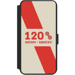 Nivocase Klapphülle für Samsung Galaxy S24+ Handyhülle aus Kunst Leder NIVOflip schwarz 1. FSV Mainz 05 (Samsung Galaxy S24+), Smartphone Hülle, Schwarz