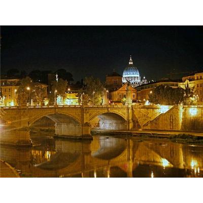 CALVENDO Puzzle Rom by night | 2000 Teile Lege-Größe 90x67cm Foto-Puzzle für glückliche Stunden