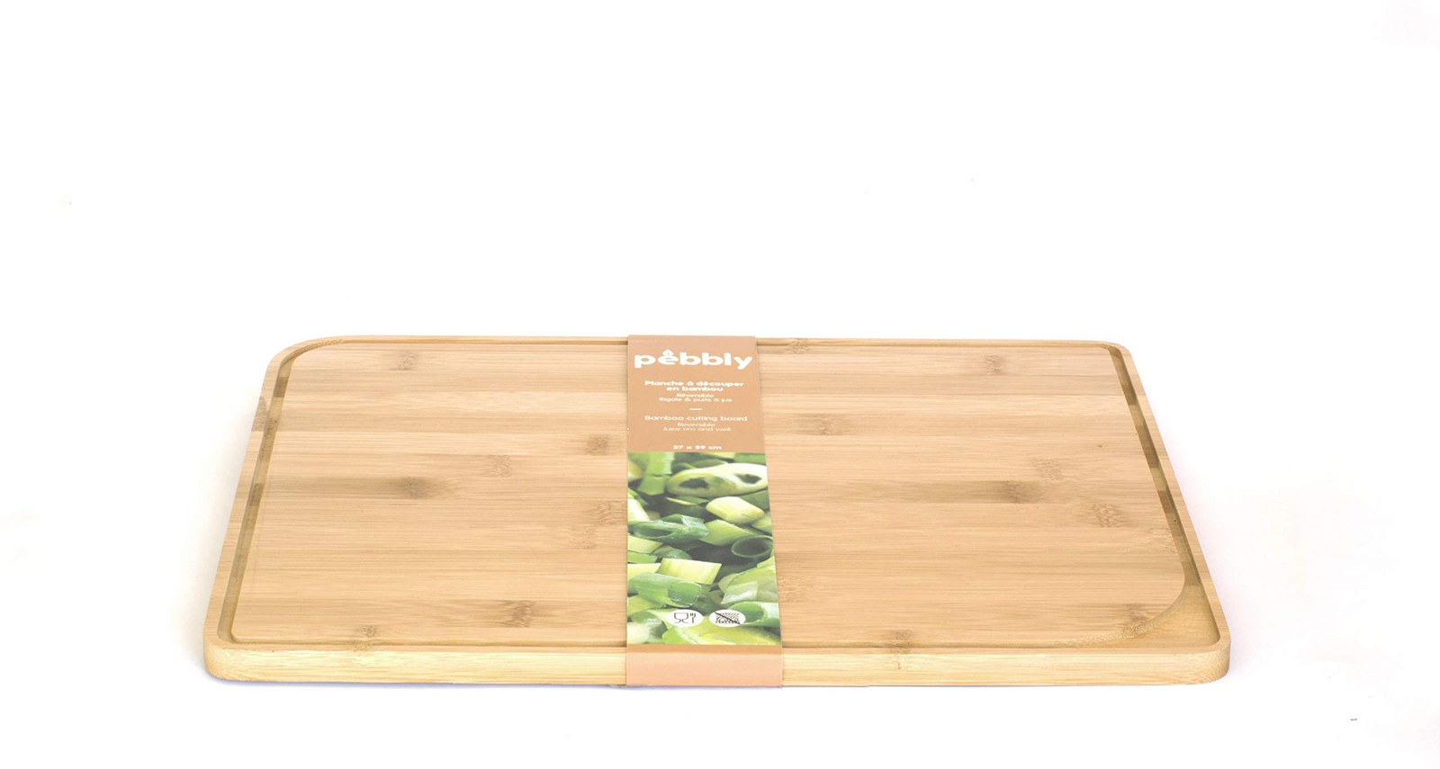 Dripio Bamboe snijplank, omkeerbaar, Breedte: 26 cm, Diepte: 18 cm
