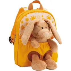 NICI Rucksack mit Plüschtier Hase 21x26cm