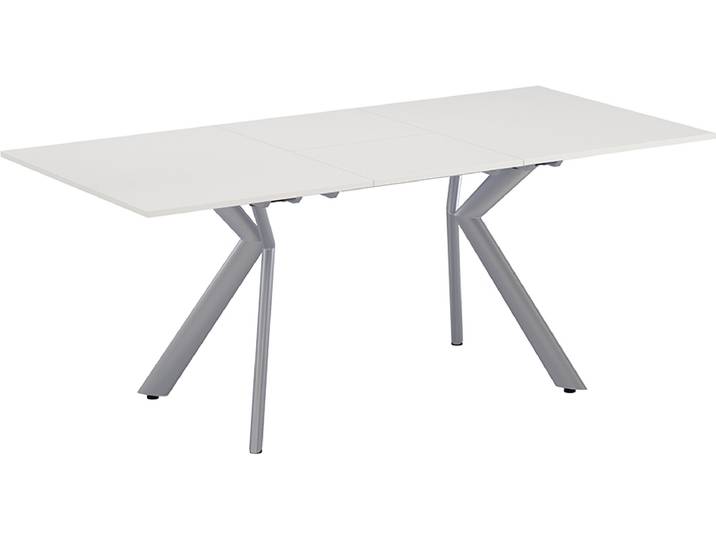Esstisch Vicco Trill Weiß/Grau 140-190 x 90 cm ausziehbar, Model 51995