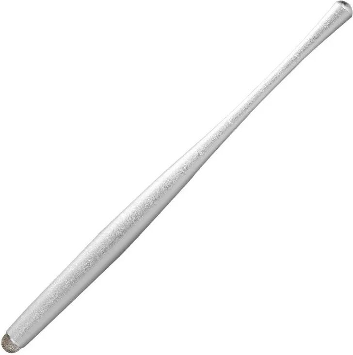 INF Universal kapazitiver Stift für Tablets und Smartphones – Reibungslose Bedienung, austauschbare Spitze Silber