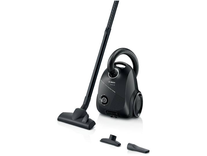 Bosch BGDS2BAL Stofzuiger met zak Zwart