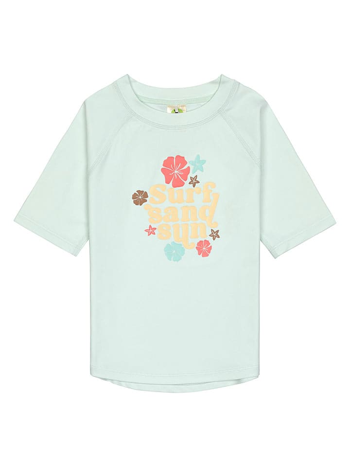 Lässig Badeshirt in Hellblau - 92