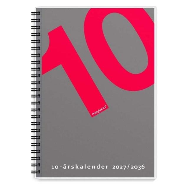 Mayland-Burde 10-rskalender A5 m/illu. 2027 (A5) (27147000)