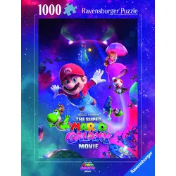 Ravensburger Puzzle - Erwachsenenpuzzle 1000 Teile - Nintendo Super Mario - Galaktische Abenteuer!