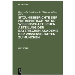 Sitzungsberichte der Mathematisch-Natur, Fachbücher