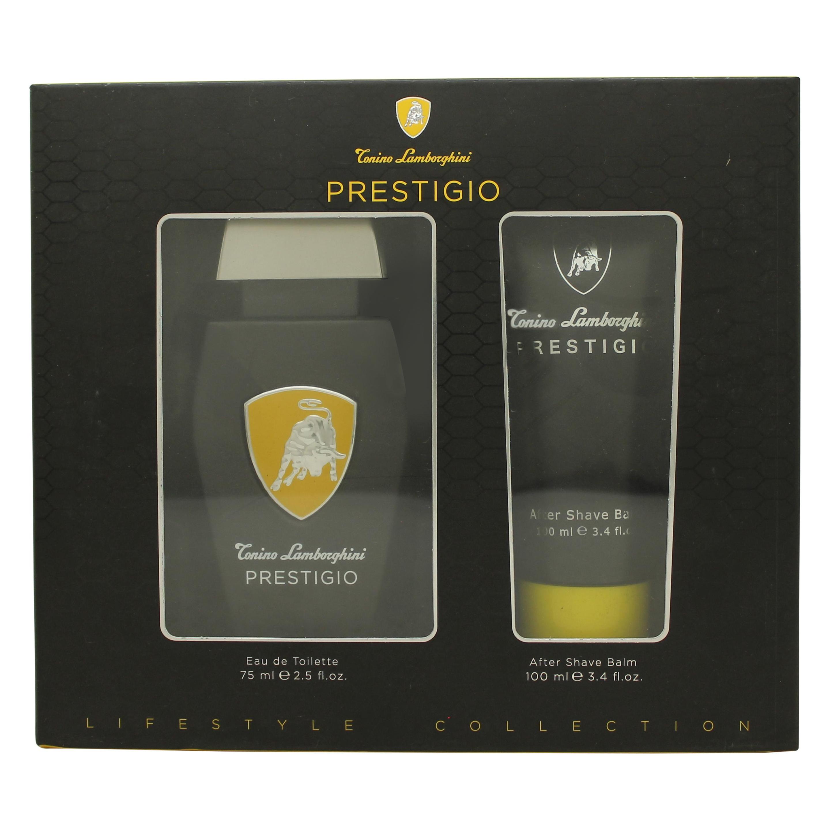 Tonino Lamborghini Lamborghini Prestigio Geschenkset 75 ml Eau de Toilette + 100 ml Aftershave-Balsam (Parfum Set) (71758722)