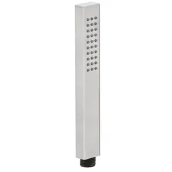 Herzbach Ceo Stabhandbrause 36.677500.1.14 aus Messing, Edelstahlfinish