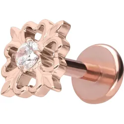 Titan Labret mit Push Fit KLEEBLATT