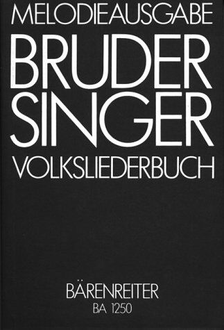 Gericke, Hermann Peter - Bruder Singer: Volksliederbuch - Preis vom 09.10.2026 07:28:09 h