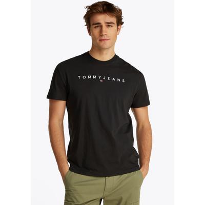 Tommy Jeans "TJM REGULAR LINEAR LOGO EXT" Rundhals, Regular Fit