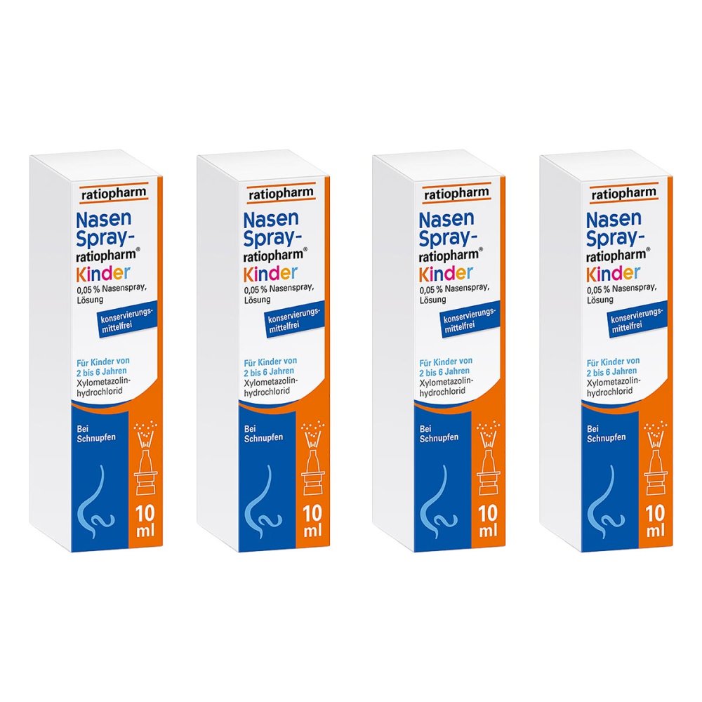 ratiopharm GmbH NasenSpray ratiopharm® Kinder 08104708
