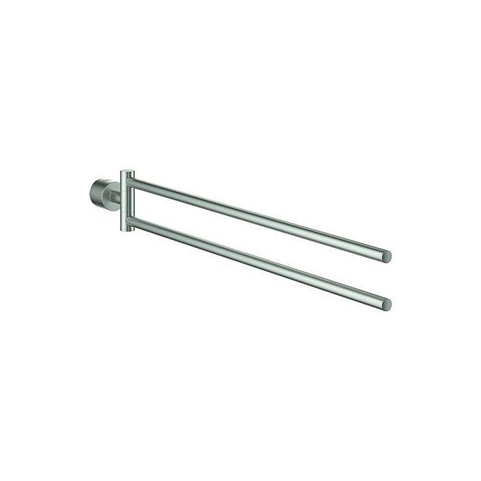 Grohe Atrio Handtuchhalter 40308DC3 supersteel, 2-armig, schwenkbar