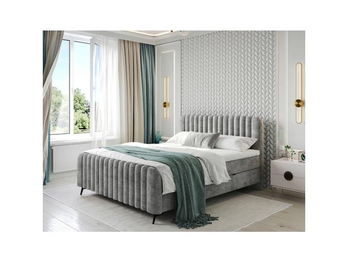 BOXBETT Liam Grau 180x200 cm