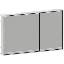 Geberit Sigma 60 Square Betätigungsplatte 115640GH1 chrom gebürstet, Betätigung flächenbündig