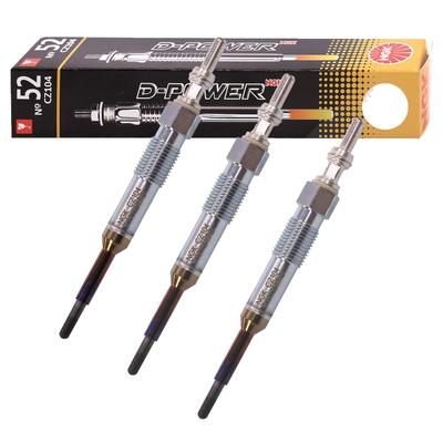 Ngk 3x Glühkerze D-POWER 52 [Hersteller-Nr. 9826] für VW, Seat, Skoda