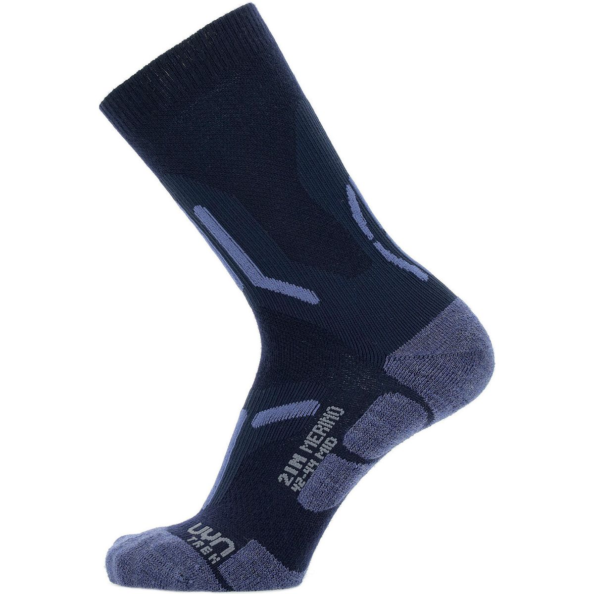 Uyn MAN Trekking 2IN Merino Mid Socks navy/jeans (K612) 35/38 S100237-K612-35/38