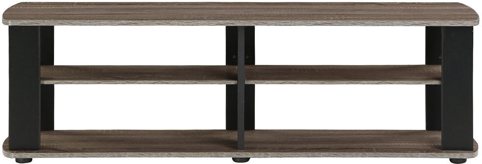 17 Stories TV Stand for TVs up to 49" French Oak Grey/Black 49"