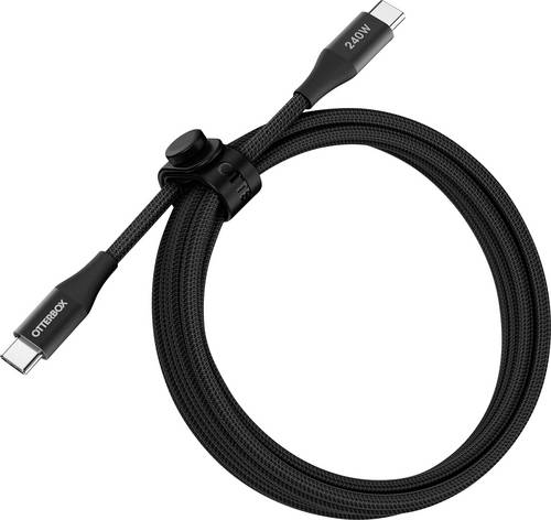 Otterbox USB-C auf USB-C-Kabel Extended Power 240W Schwarz