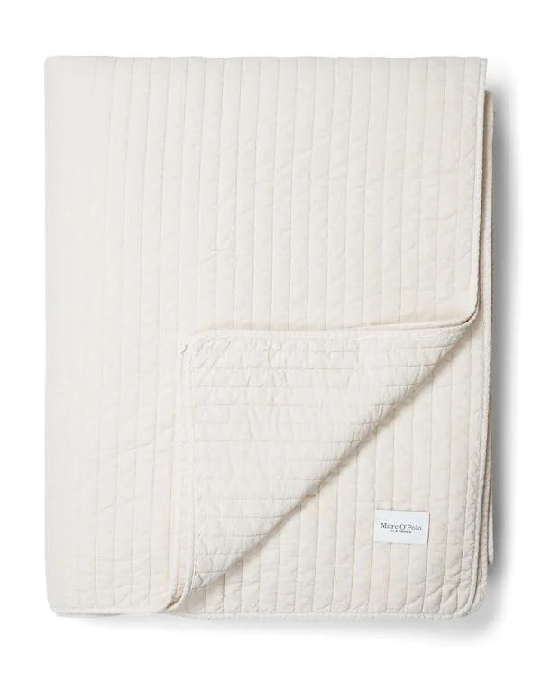 Marc O'Polo Bodine Plaid Natural White voor volwassenen