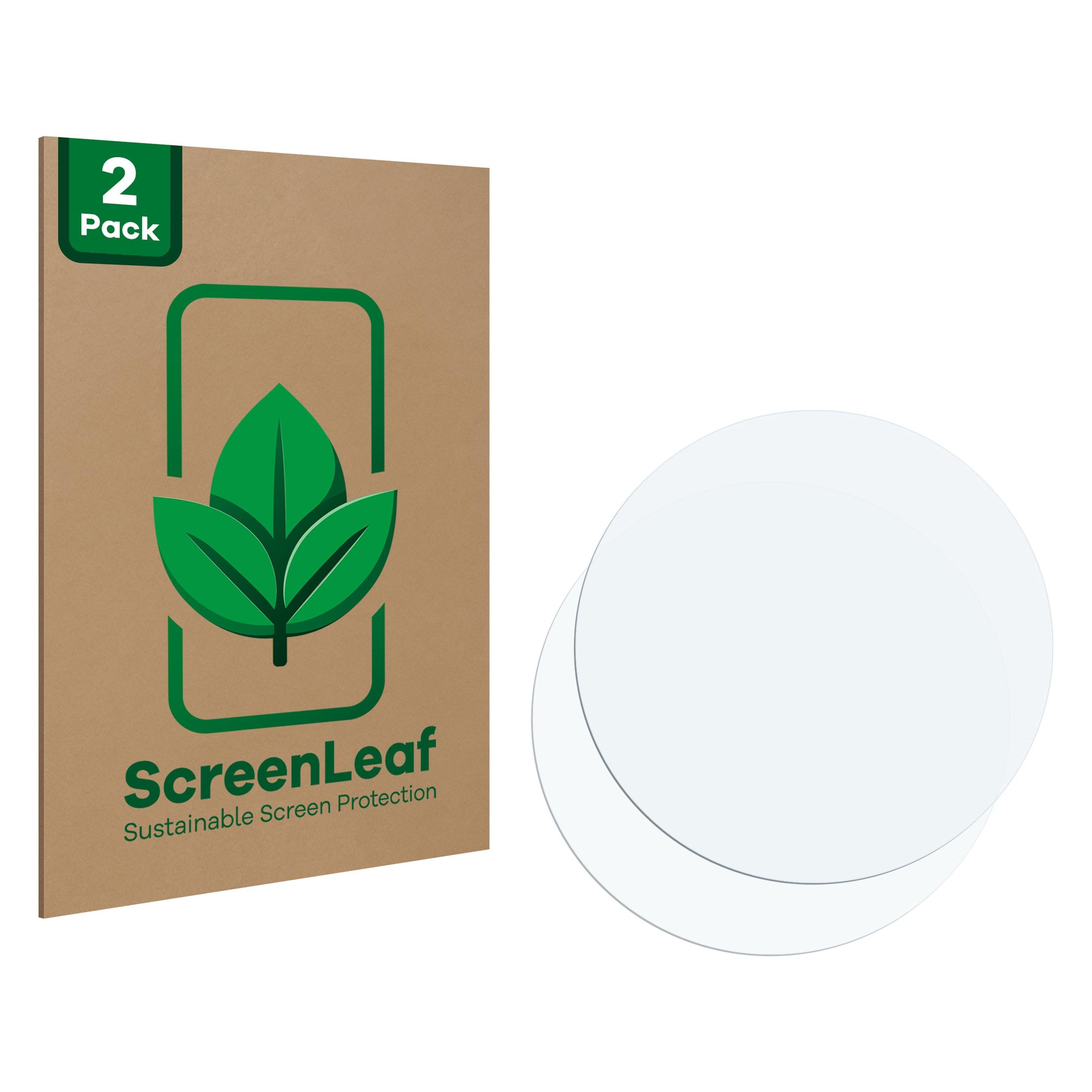 ScreenLeaf Schutzfolie für Garmin Instinct / Instinct Solar / Instinct 2 Displayschutz Display Schutz Folie (6134382)