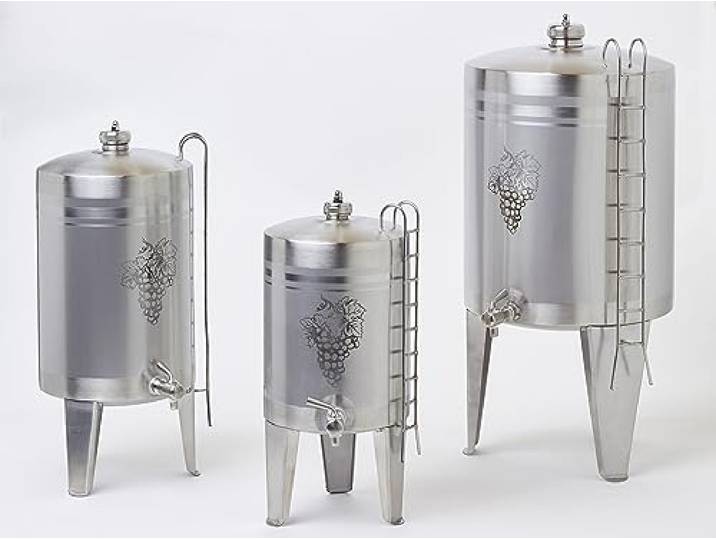 Kleine Bidon Tank Getränkespender Wasserdicht Edelstahl Schönes Design Mit Hahn, Von 3 bis 30 Liter (3 Liter)