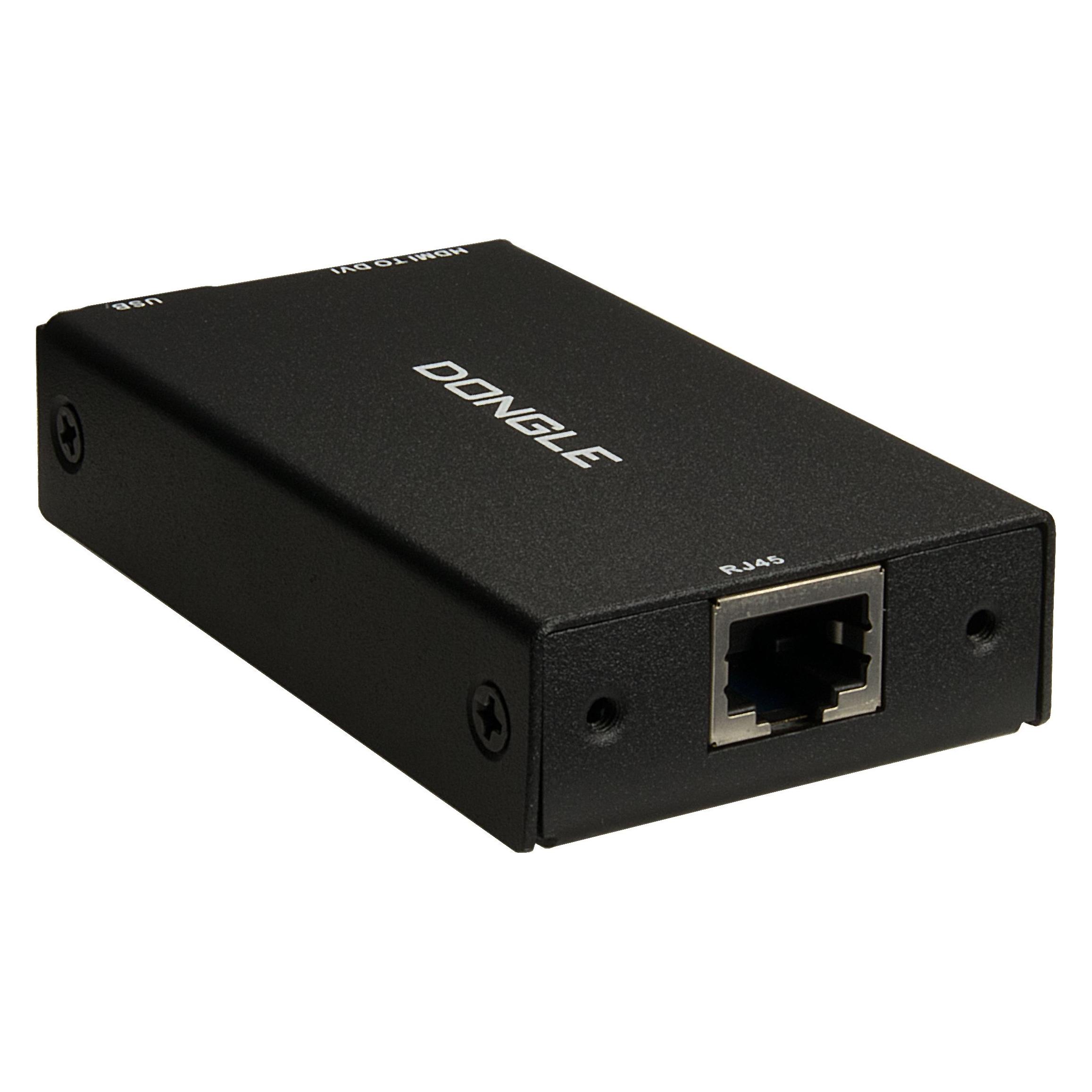 Intertec IPC KVM Dongle KT-150D DVI RJ45 zu DVI Dongle f?r KVMs (88887307)
