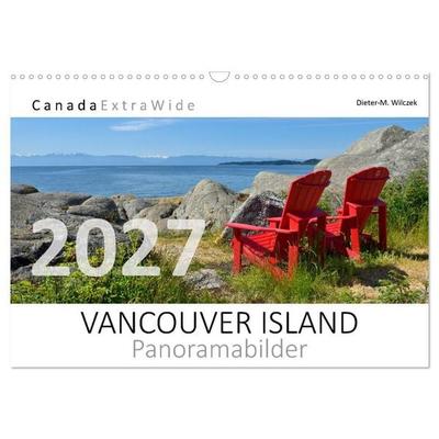 Vancouver Island Panoramabilder (Wandkalender 2027 DIN A3 quer), CALVENDO Monatskalender