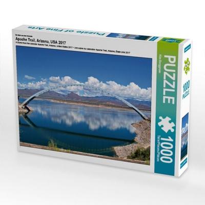 CALVENDO Puzzle Ein Motiv aus dem Kalender Apache Trail, Arizona, USA 2017 | 1000 Teile Lege-Größe 64x48cm Foto-Puzzle für glückliche Stunden