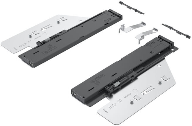 Système d' ouverture Push to open Silent,< 10 kg, à gauche et à droite Hettich (9257890)