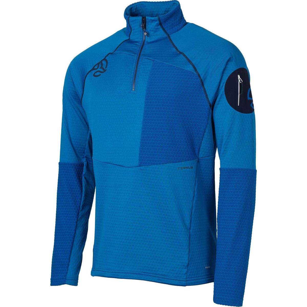 Ternua Ragger 1/2 Zip M deep mediteraneen/deep mediteraneen (0806) L 1208303-0806-L