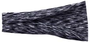 Market Central Elastic Sports Headband Sweat Absorbing Yoga Running Headband Unisex black