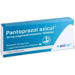 Pantoprazol axicur 20 mg