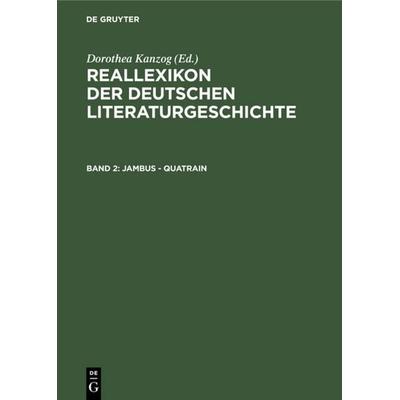 Jambus - Quatrain, Gebundene Ausgabe von , De Gruyter, 978-3-11-107224-1