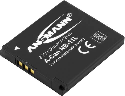 Ansmann A-Can NB 11L Kamera-Akku ersetzt Original-Akku (Kamera) NB-11L, NB-11LH 3.7 V 600 mAh
