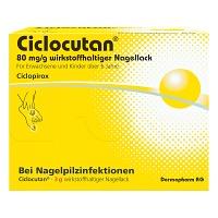 CICLOCUTAN 80 mg/g wirkstoffhaltiger Nagellack 3 g