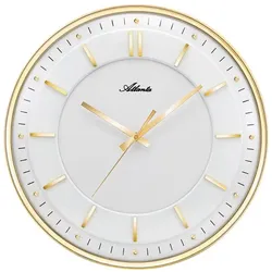 Paragon (Atlanta) Quarzwanduhr 4551 Ø 40 cm Alu, Eisen, Stahl & Metall