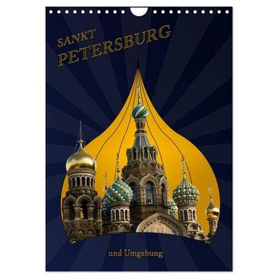 St. Peterburg und Umgebung (Wandkalender 2027 DIN A4 hoch), CALVENDO Monatskalender