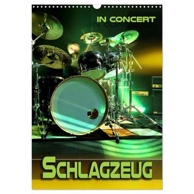 Schlagzeug in Concert (Wandkalender 2027 DIN A3 hoch), CALVENDO Monatskalender