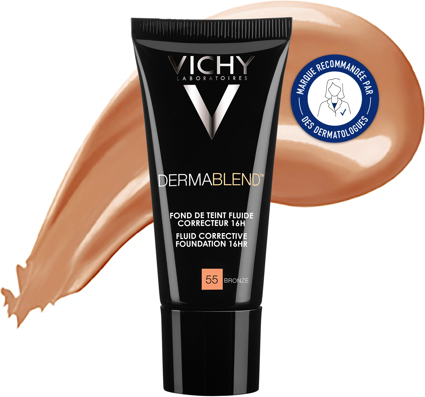 Vichy Dermablend Fond de Teint Fluide Correcteur Fond de Teint Fluide