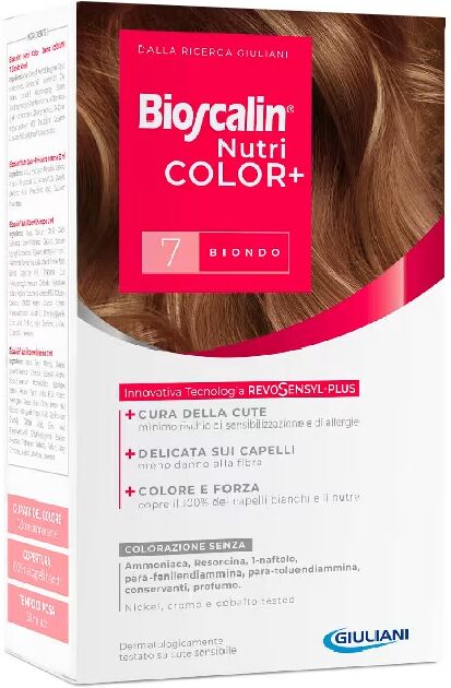 Boiron Bioscalin Coloração Cabelo 7 Louro Nutri Color+
